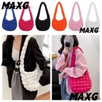 Túi Đám Mây MAXG Xuống, Túi Bong Bóng Xếp Ly Dung Tích Lớn Nylon, Thời Trang Mua Sắm Bong Bóng Tote Hành Lý Nách