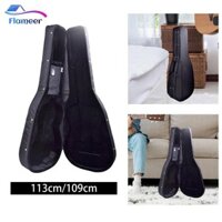 Túi Đàn Guitar Dân Gian, Túi Đàn Guitar Gig, Hộp Cứng Tay Cầm Bên Chống Thấm Nước,