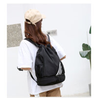 Túi Dây Rút Ba Lô Nam Nữ Du Lịch Dây Rút Túi Dung Tích Lớn Nhẹ Chống Thấm Nước Ướt Khô Thể Thao Bóng Rổ