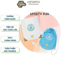 Túi dây rút, balo dây rút thể thao du lịch JustGentle đa năng, sức chứa lớn, chống nước, KT 45*37 cm