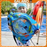 Túi dây rút GALANO balo chống nước 3 ngăn đi bơi, du lịch，đi học đa năng FB-001421