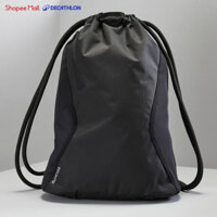 Túi dây rút thể thao 15l đen DECATHLON DOMYOS