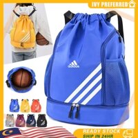 Túi Dây Rút Thể Thao Chống Nước Sức Chứa Lớn Đựng Giày Bóng Rổ Bóng Chuyền Đồ Bơi Lội Thể Thao Bằng Vải Oxford Chống Nước