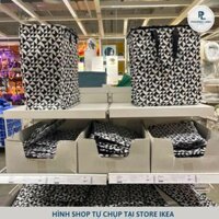 Túi đen trữ đồ, cất giữ quần áo, chăn màn... 47L KNALLA - Chính hãng IKEA