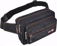 Túi Đeo bao tử, nịt bụng đeo chéo đa năng ngang kéo tian l21 - đen