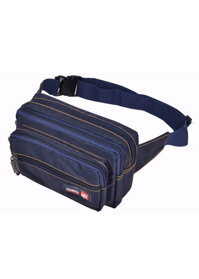 Túi Đeo bao tử, nịt bụng đeo chéo đa năng ngang kéo tian l21 - xanh dương