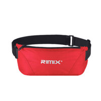 Túi đeo bụng chạy bộ phản quang, chống nước Rimix RM2204 - Đỏ