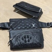 Túi đeo bụng da bò xịn  TTT2