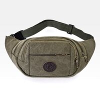 Túi Đeo Bụng, Túi Đeo Hông Nam Nữ Thời Trang Phong Cách Hàn Quốc Sport - Xanh rêu