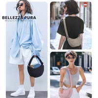 Túi đeo chéo BELLEZZA PURA Túi đeo chéo thời trang Hàn Quốc Túi đeo vai xu hướng dung tích lớn
