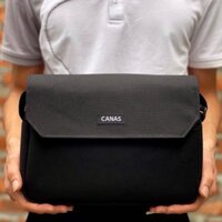 Túi đeo chéo CANAS unisex vải dù cao cấp chống nước siêu bền