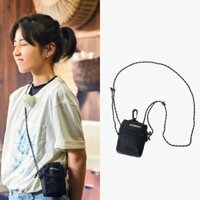 Túi Đeo Chéo Canvas Mini Đựng Điện Thoại Phong Cách Hàn Quốc