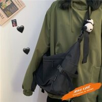 Túi đeo chéo canvas , vải bố ulzzang xinh đẹp