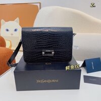 Túi đeo chéo cao cấp thương hiệu Saint Laurent YSL da thật