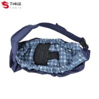 Túi đeo chéo cho bé TOBIE, Túi đeo chéo có thể điều chỉnh nhẹ, Túi xách bằng vải Cotton một vai thoáng khí thoải mái cho trẻ sơ sinh bú