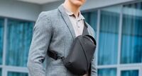 Túi đeo chéo chống thấm nước, kiểu dáng thời trang cho nam BA1696