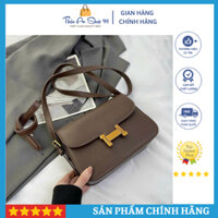 Túi Đeo Chéo Chữ H Chất Liệu Da Dễ Vệ Sinh