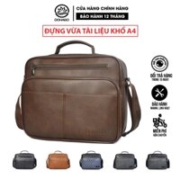 Túi Đeo Chéo Da DOHAGO Thiết Kế Đựng Vừa Tài Liệu Khổ Giấy A4 - TDC14