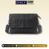 Túi Đeo Chéo Da Nam Thời Trang Da Pu Cao Cấp, Túi Xách Da Nam Nữ, Túi Đựng iPad 11 inch - 𝐙𝐈𝐍𝐋𝐘