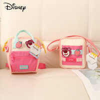 Túi đeo chéo dâu tây hình gấu Disney Winnie Pooh Titi đích thực - Túi đeo vai trẻ em màu sắc rực rỡ