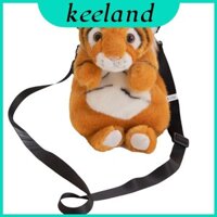 Túi đeo chéo động vật mềm mại đầy màu sắc sang trọng theo thiết kế như Tiger Snow Leopard và Panda