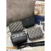TÚI ĐEO CHÉO ĐỰNG ĐIỆN THOẠI NAM NỮ UNIEX FULLBOX DIOR HÀNG SUPER DA DÀY DẶN SIZE 18 SMANO BAGS HỎA TỐC