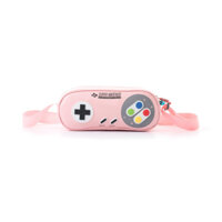Túi đeo chéo đựng máy Nintendo Switch hình tay cầm Game Snes Màu Hồng