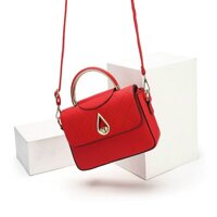 Túi đeo chéo giọt lệ thời trang dạo phố - Đỏ