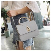 Túi đeo chéo giọt lệ thời trang dạo phố - Xám