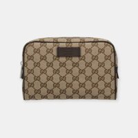 TÚI ĐEO CHÉO GUCCI CANVAS MÀU NÂU BE