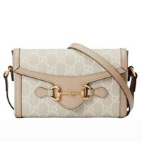 Túi Đeo Chéo Gucci Horsebit 1955 Mini Bag Màu Be
