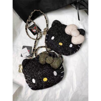 Túi đeo chéo hello kitty bling bling