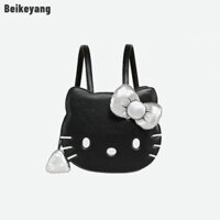 Túi đeo chéo Hello KT dễ thương-Ba lô phong cách và dễ thương Đại học