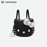 Túi đeo chéo Hello KT dễ thương-Ba lô phong cách dễ thương và phong cách dễ thương Đại học