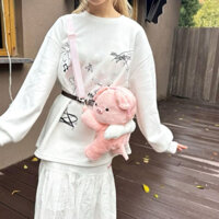 Túi đeo chéo hình béo Heo 🐷Chuột Rùa Capybara có cánh thiên thần siêu đáng yêu