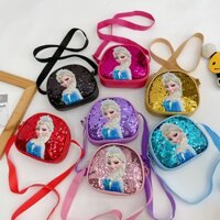 Túi Đeo Chéo Hình Công Chúa Disney Frozen 2 Elsa Sofia Lấp Lánh Thời Trang Cho Bé Gái