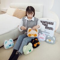Túi Đeo Chéo Hình Gấu Bông Mèo Dudu Siêu Dễ Thương,6 Màu, size 21cm,Túi Xách Lông Mèo YauDu Nhồi Bông Mềm Mại Dễ Thương