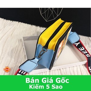 Túi đeo chéo hộp peace cá tính bh 252