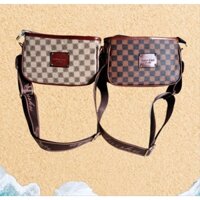 túi đeo chéo kẻ sọc caro tiên ích đi du lịch đi học đi dã ngoại