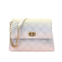 Túi đeo chéo khóa vai màu dây chuyền kim cương thời trang