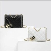 Túi đeo chéo khóa xoay size 20cm