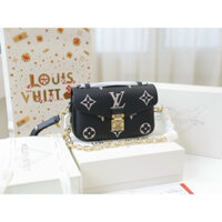 Túi đeo chéo LV pochette metis bản super size 21cm chất da thật fullbox