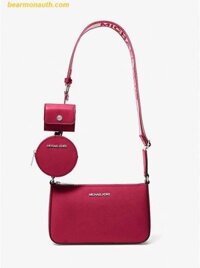 Túi Đeo Chéo Michael Kors Jet Set Small Saffiano Leather Crossbody Bag with Case for Apple Airpods Pro® 35H3STVC5L