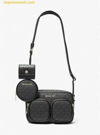 Túi Đeo Chéo Michael Kors Jet Set Medium Signature Logo Crossbody Bag with Case for Apple Airpods Pro® 35S2GTTC2B