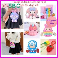 Túi đeo chéo mini cho bé trai và bé gái chúc Tết, đi chơi, du lịch, học tập, chụp ảnh cho mẹ và bé diện đôi