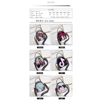 Túi đeo chéo mini hình cô gái dây chữ love - T688( có 6 hình)