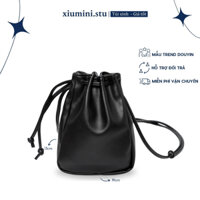 Túi đeo chéo mini, túi dây rút MINI BAG nhỏ gọn tiện lợi , chất da bóng không bám bụi, bỏ vừa điện điện thoại