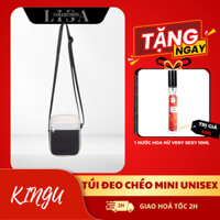 Túi đeo chéo mini unisex thời trang NAM/NỮ + TẶNG 1 NƯỚC HOA NỮ VERY SEXY 10ML