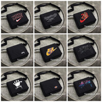 Túi Đeo Chéo minibag Chần Bông Stussy, Jordan, Nike, Nba, Laker