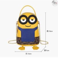 TÚI ĐEO CHÉO MINION SZ TO 19 CM ĐỰNG VỪA ĐIỆN THOẠI